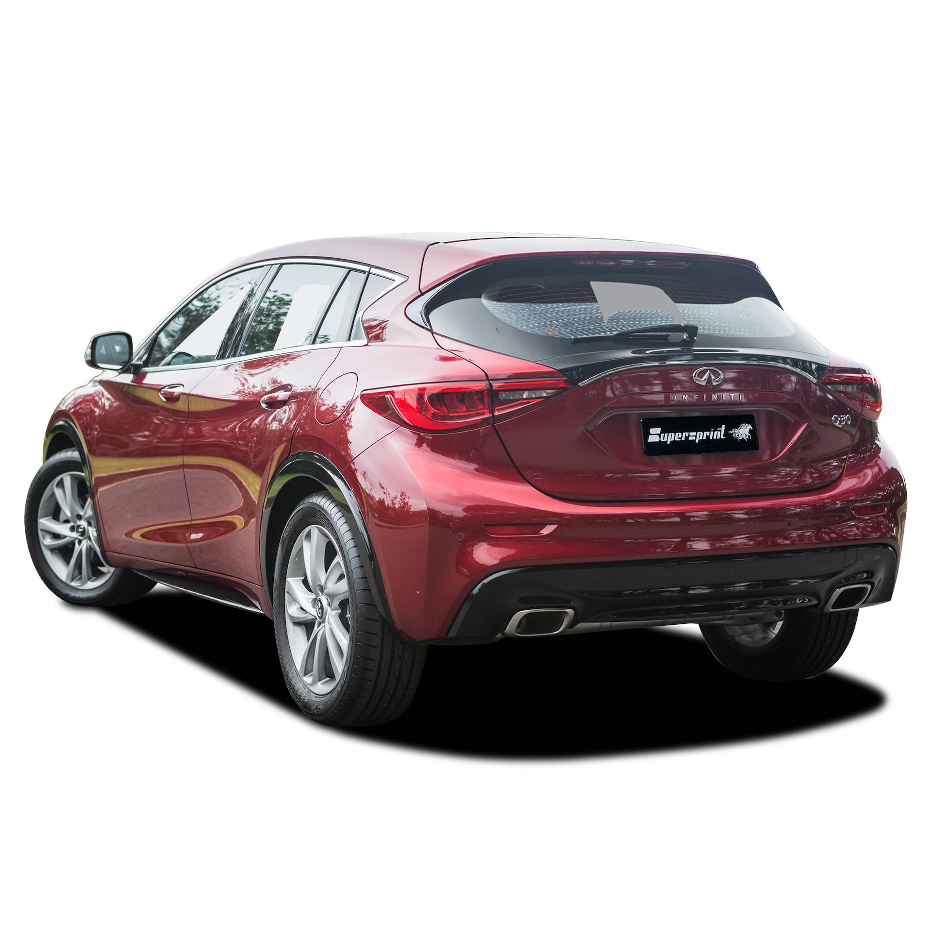 New Supersprint Exhaust for INFINITI Q30 2.0T AWD DTC (211 Hp) 2017 ->